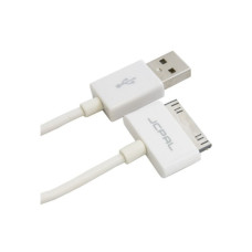 Кабель JCPAL 30-pin to USB, 1m White